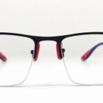 rayban rectangle screen glasses