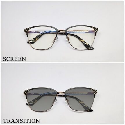 women transition glasses