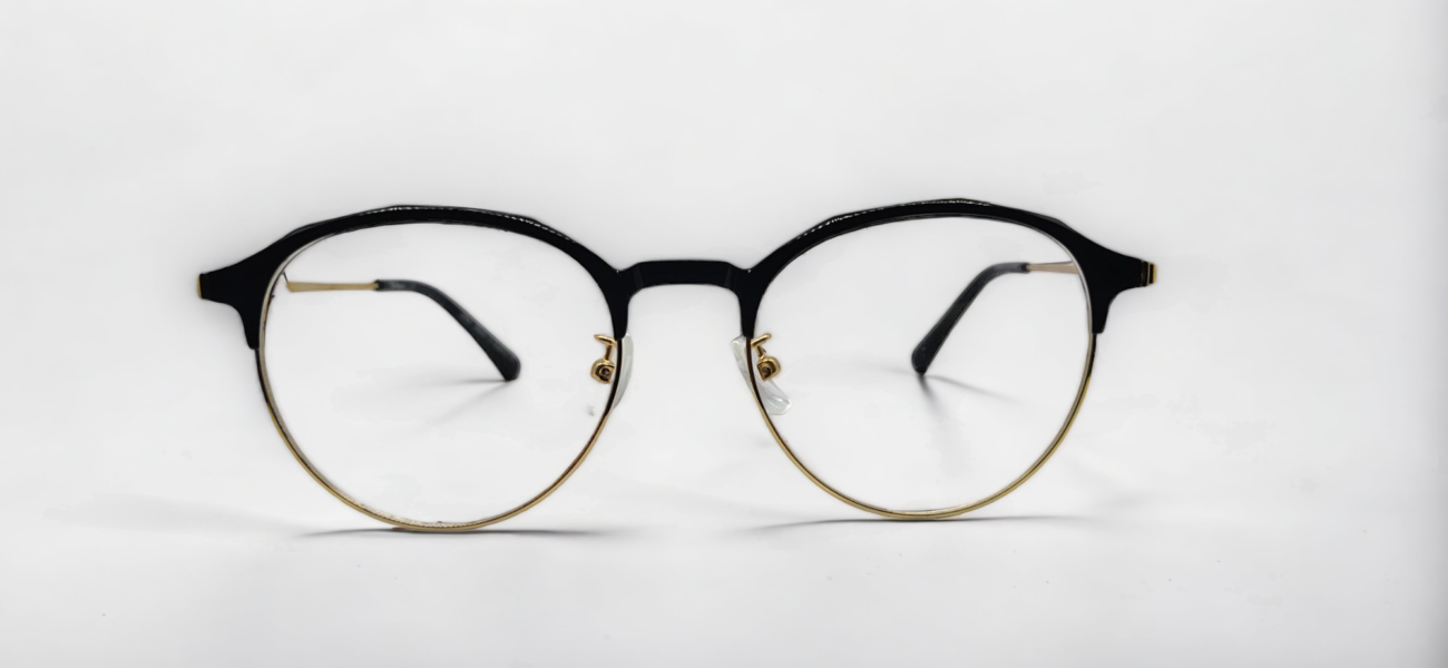 SILLIOUELLE ROUND METAL SCREEN GLASSES