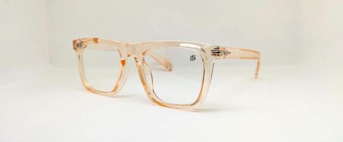 david beckham transparent glasses