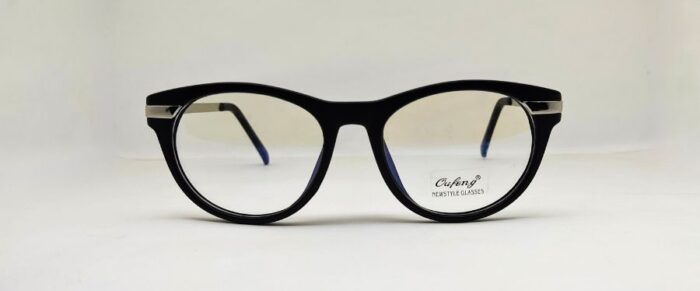 black cat eye glasses
