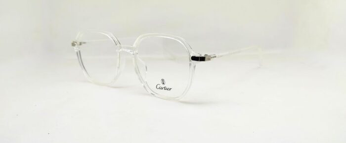 cartier transparent glasses