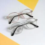 ladies transparent glasses