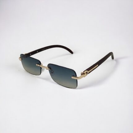 cartier rimless sunglasses