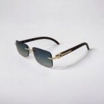 cartier rimless sunglasses