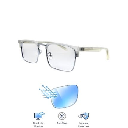 clear frame glasses