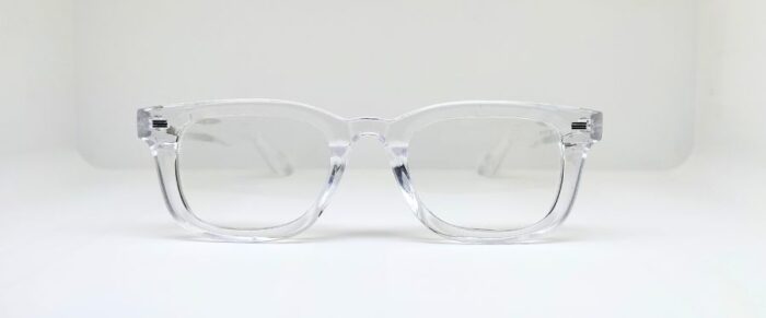 dior transparent glasses