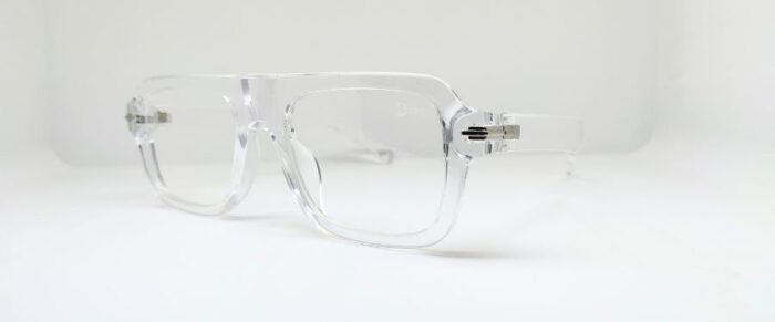 dior transparent frame